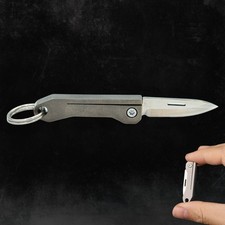 🔪 Titan Mini Messer EDC | Skalpell + Multitool | Titanmesser Outdoor Tool Knife