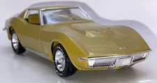 MPC Promo 1972 Corvette Coupe 1/25 Warbonnet Yellow Metallic VF-XLNT