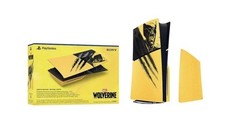 Marvel  s Wolverine Battle Yellow Limitd Edition PS5 Slim Console Cover IN HAND 