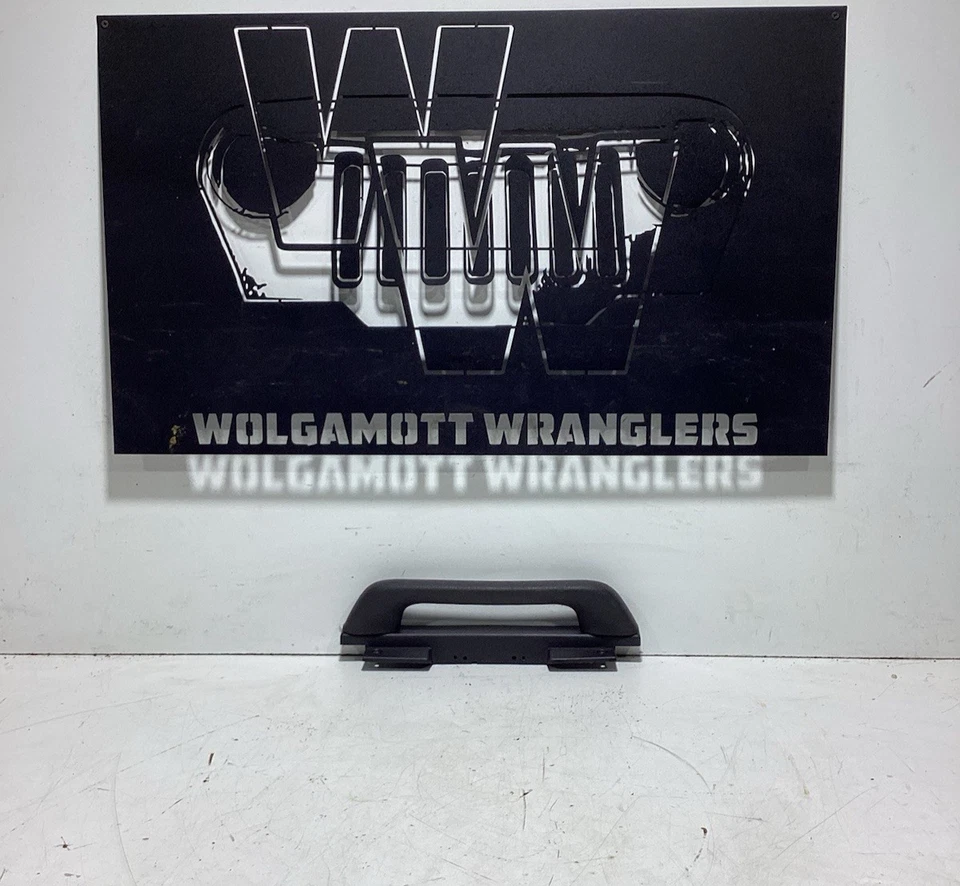 Manija de agarre para tablero de pasajeros Jeep Wrangler TJ 97-06 GRIS ÁGATA 55115539 OEM Foto 2 de 3