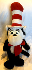 1997 PLUSH TALKING DR SEUSS CAT IN THE HAT RHYME  SURPRISE MATTEL 17" WORKS