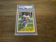 Lawrence Butler RC 2024 Topps 1989 Topps Chrome Mojo Athletics SIGNED PSA