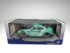 Solido Nissan GT-R R35 LBWK Type 2 Mint Green 1:18 Diecast Model