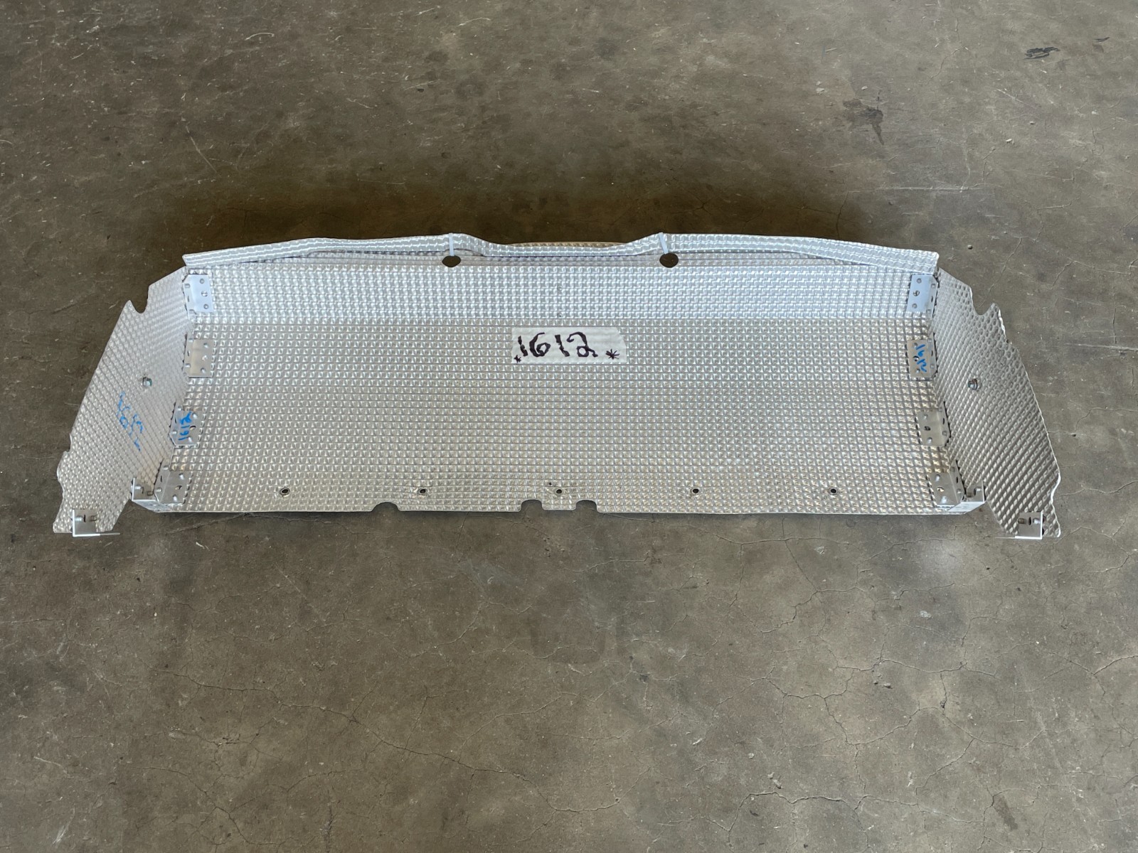 2010-2014 Lotus Evora Rear Exhaust Muffler Heat Shield Cover Panel 1612 OEM