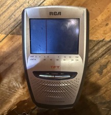 Vintage RCA TFT Hand Held Mini Radio Shack Television LCD Color Tv Powers On