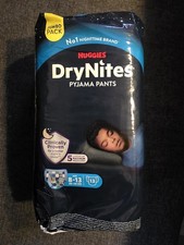 4x Huggies DryNites Pyjama Pants 8-13 Jahre 30-48kg Junge
