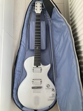 Enya Nova Go Sonic Travel Guitar Carbon Fibre - White