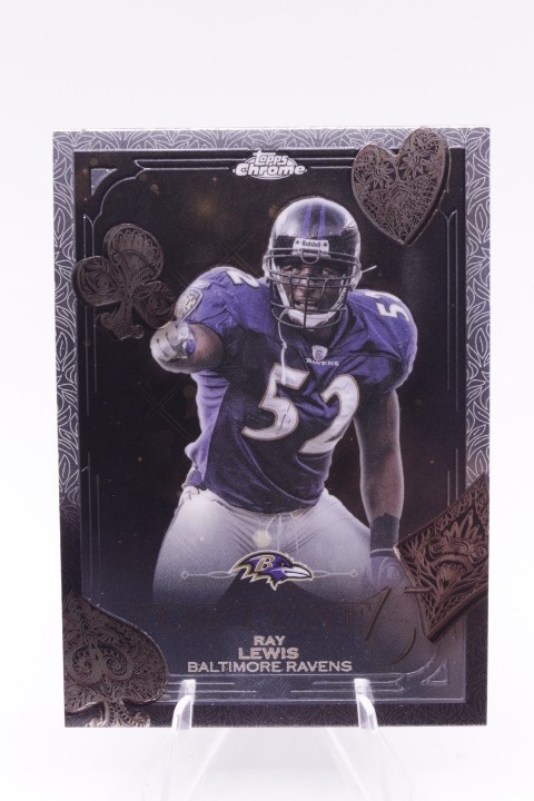 Ray Lewis 2025 Topps Chrome Fortune 15 #F15-31 - Baltimore Ravens
