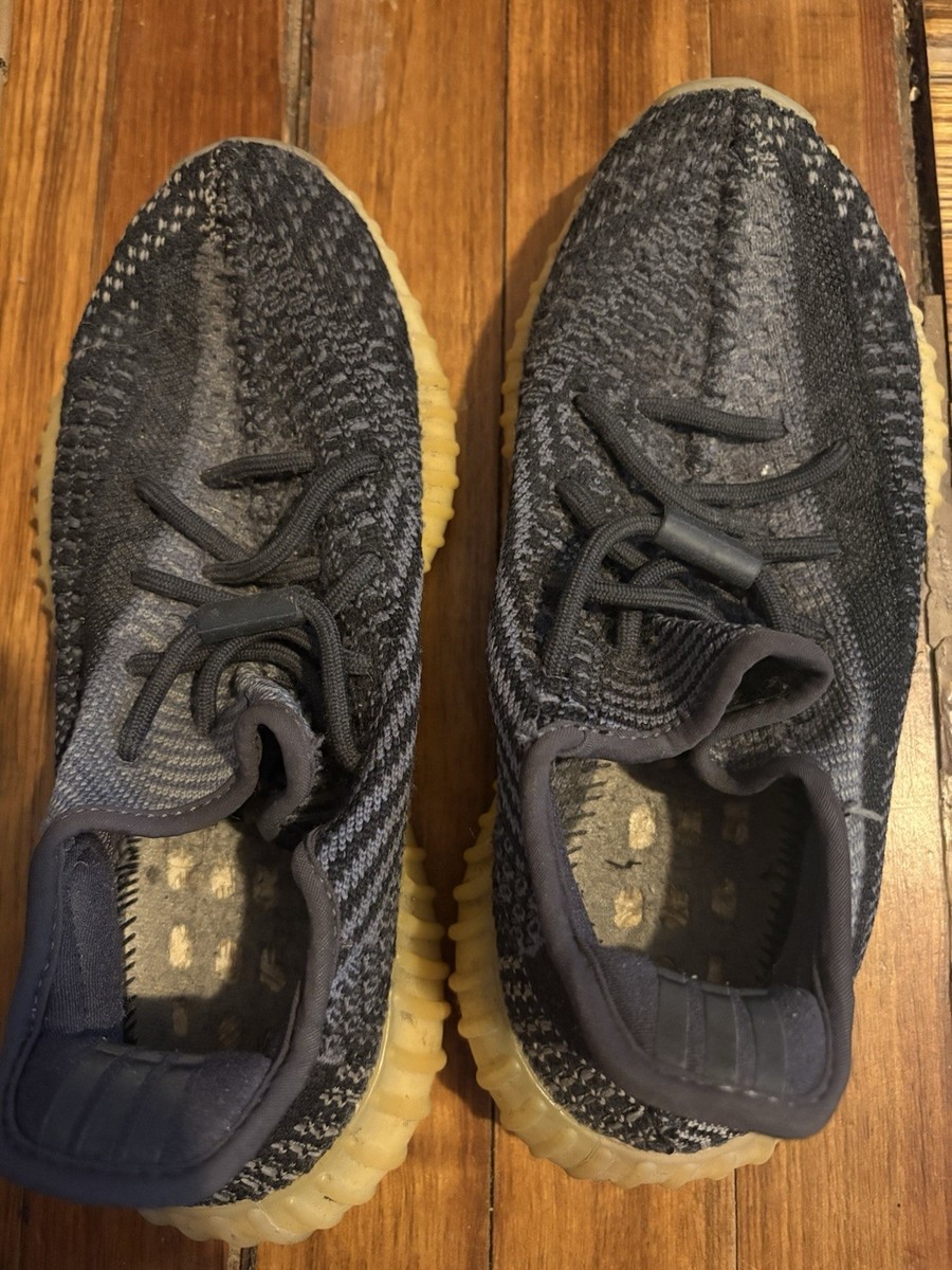 adidas Yeezy Boost 350 V2 Black Gray Gum Primeknit Men display picture 1