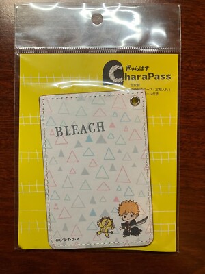 BLEACH Bus Pass Card Case ID Case Kurosaki Ichigo Kon 