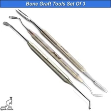 Dental Bone Grafting Instruments Spoon Graft Packer, Palti Scraper Implant Tools