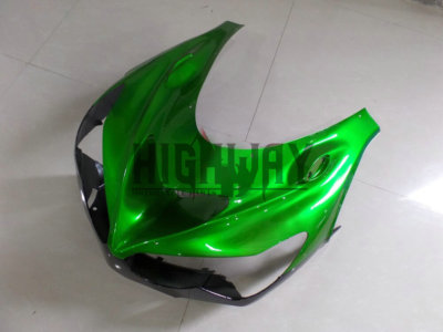 WAKO'S 真人セット 2012-2015 NINJA ZX14R ZZR1400 For KAVASAKA Metallic Green