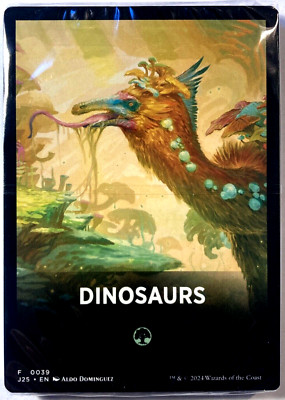 mtg foundations dinosaur cards MTG Jumpstart Foundations J25 DINOSAURS SEALED THEME DECK UNPLAYED/BOX  FRESH