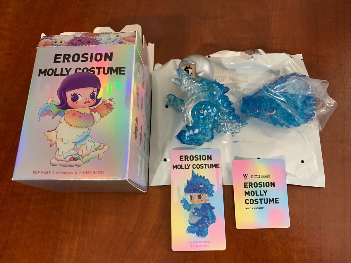 その他 INSTINCTOY EROSION Ice Vincent Molly POP MART INSTINCTOY Erosion Molly Costume Ice Vincent Molly