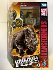 Transformers War For Cybertron Kingdom ~ RHINOX ~ Voyager ~ Hasbro ~ NEW
