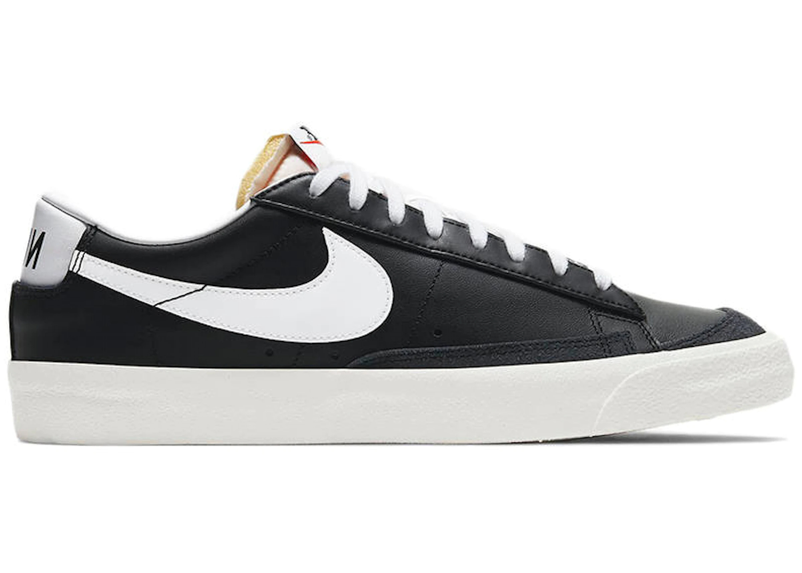 Блейзер Nike Low 77 VNTG Black Sail White DA6364-001 sz 10 Мужской в стиле ретро