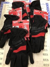 NEW 5X SMARTSWIPE MILWAUKEE 48-22-8712 Performance Work Gloves SZ L WASHABLE