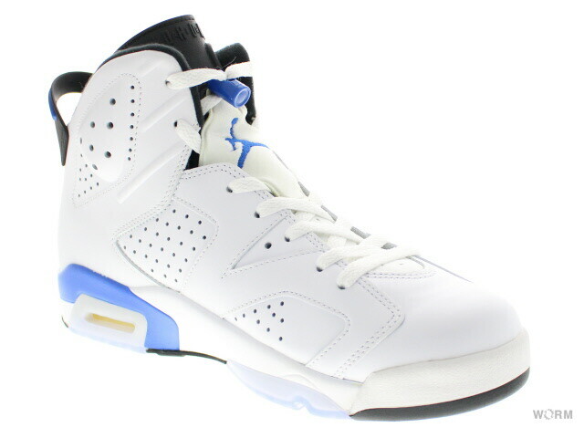 シューズ(男性用) NIKE Air Jordan 6 Retro 384664-107 US9.5】AIR JORDAN 6 RETRO SPORT BLUE 384664-107 【DS】 | eBay