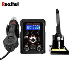 8586b Digital LCD Estación de Soldadura de Aire Caliente Portátil Pistola de Aire Caliente Soldadura SMD Kit