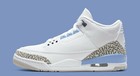 Nike Air Jordan III 3 UNC PE size 16. White Blue Grey. North Carolina CT8532-104