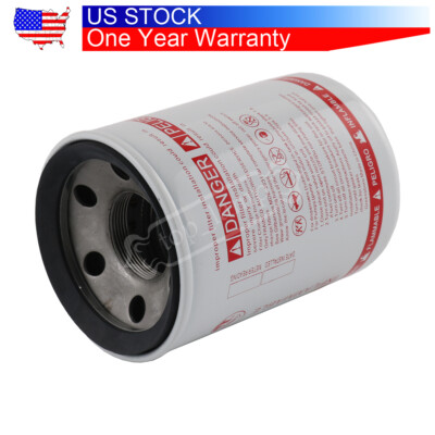 Gasoline 50 PSI 30 Micron Disel Fuel Filter Spin-on Element 25 GPM New