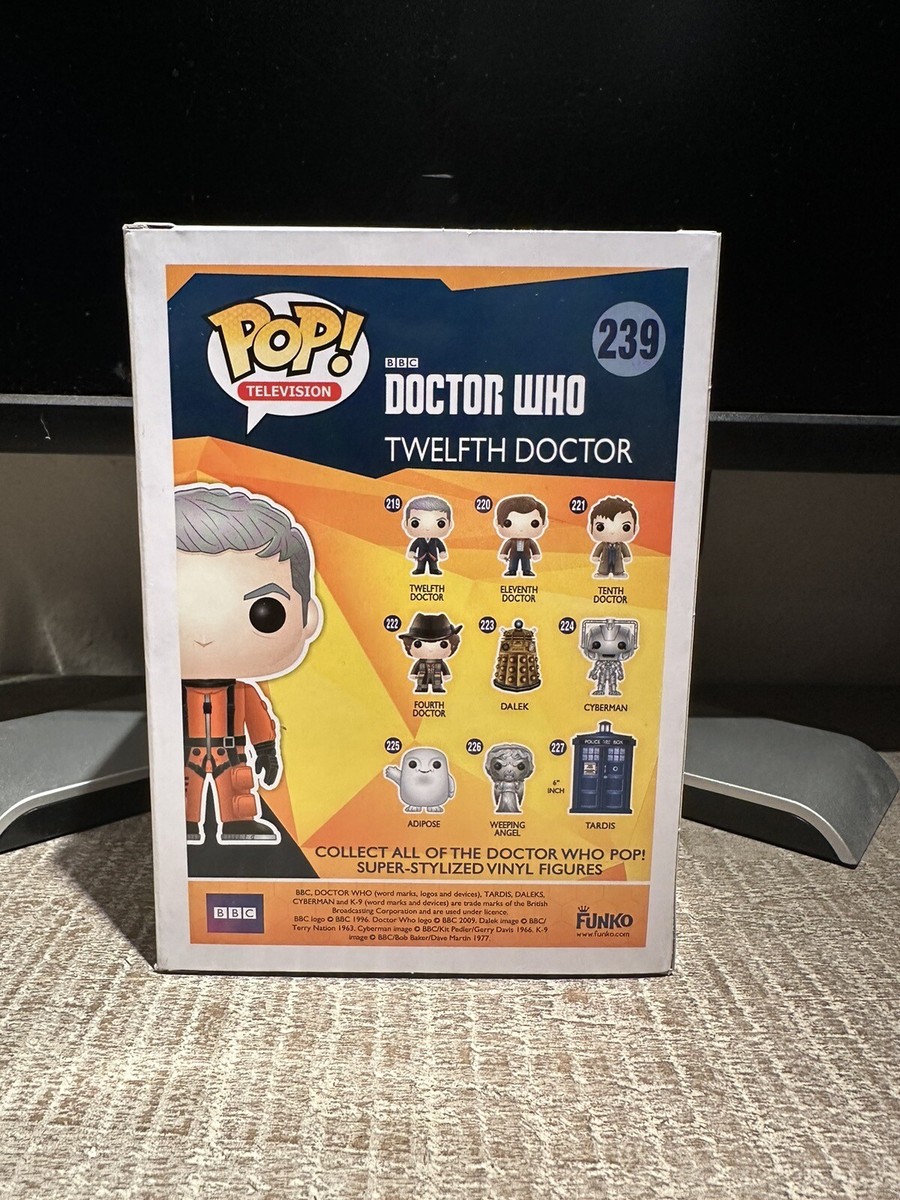Funko Pop! Doctor Who 239 Twelfth Doctor 2015 SDCC LE 1008 PCS In