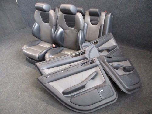 RECARO Lederausstattung S6 A6 4B Avant Innenausstattung Sitze schwarz Allroad