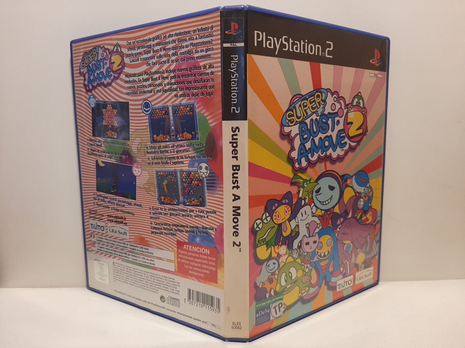 SUPER BUST A MOVE 2 PAL PLAYSTATION 2 PS2 eBay