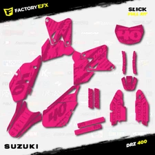 Code Pink Slick Graphics Kit fit Suzuki DRZ400SM Drz400s drz400 Supermoto DRZ