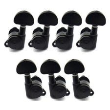 4L3R Black 7 Strings Electric Guitar Locking Tuning Pegs Tuners Machine Heads