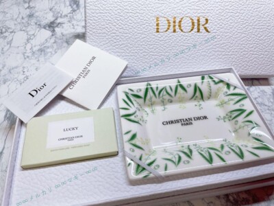 Christian Dior Maison Lucky soap set Soap & Soap Dish Tray Flower