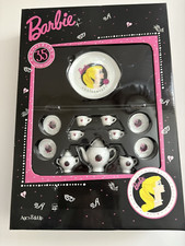1996 BARBIE Miniature China TEA SET Chilton Toys Enchanted Evening NRFB