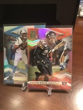2020 Donruss Elite Football Akeem Davis-Gaither Pink Parallel #162  App + Teddy