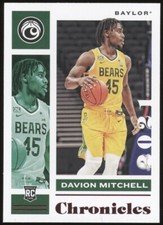 2021 Panini Chronicles Draft Picks #10 Davion Mitchell Baylor Basketball Card
