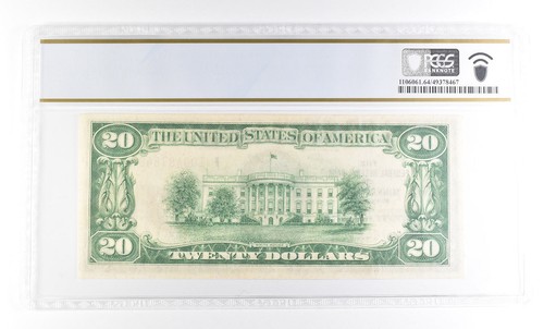 1929 $20 Minneapolis MN Federal Reserve Bank Fr#1870-I Choice Unc 64 PCGS *2527 - Picture 2 of 3