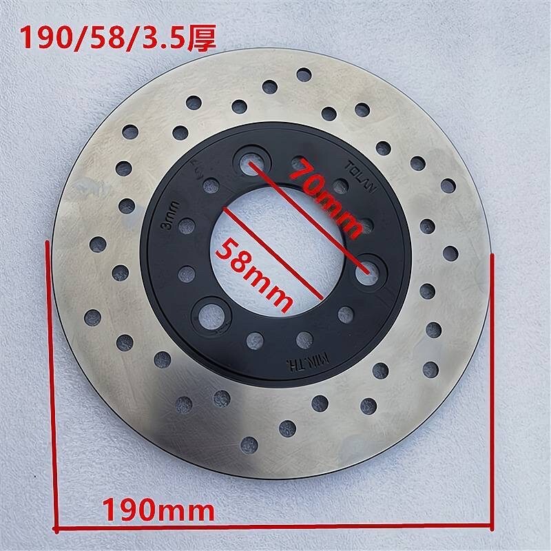 Rotor For Mini Bikes Wheels 70mm Bolt Spacing. 7 Inch Diameter. 3