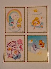 Care Bears Carebears Dutch Panini Vintage 1987 PROMO Sheet sticker stickers 88