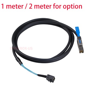 External HD Mini SAS SFF-8644 to Internal SFF-8643 High Speed Cable 12Gb/s 1m/2m