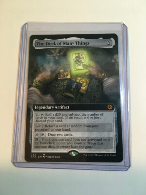 MTG The Deck of Many Things (Extended Art) Regular 392 | eBay