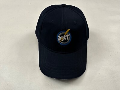 Jolt Logo Blue Adjustable Snapback Hat One Size