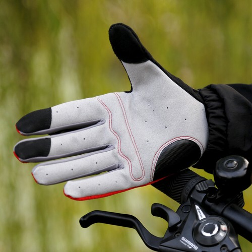 Guantes de ciclismo de verano teléfono táctil para hombres mujeres a prueba de viento motocicletas dedo completo - Imagen 7 de 19