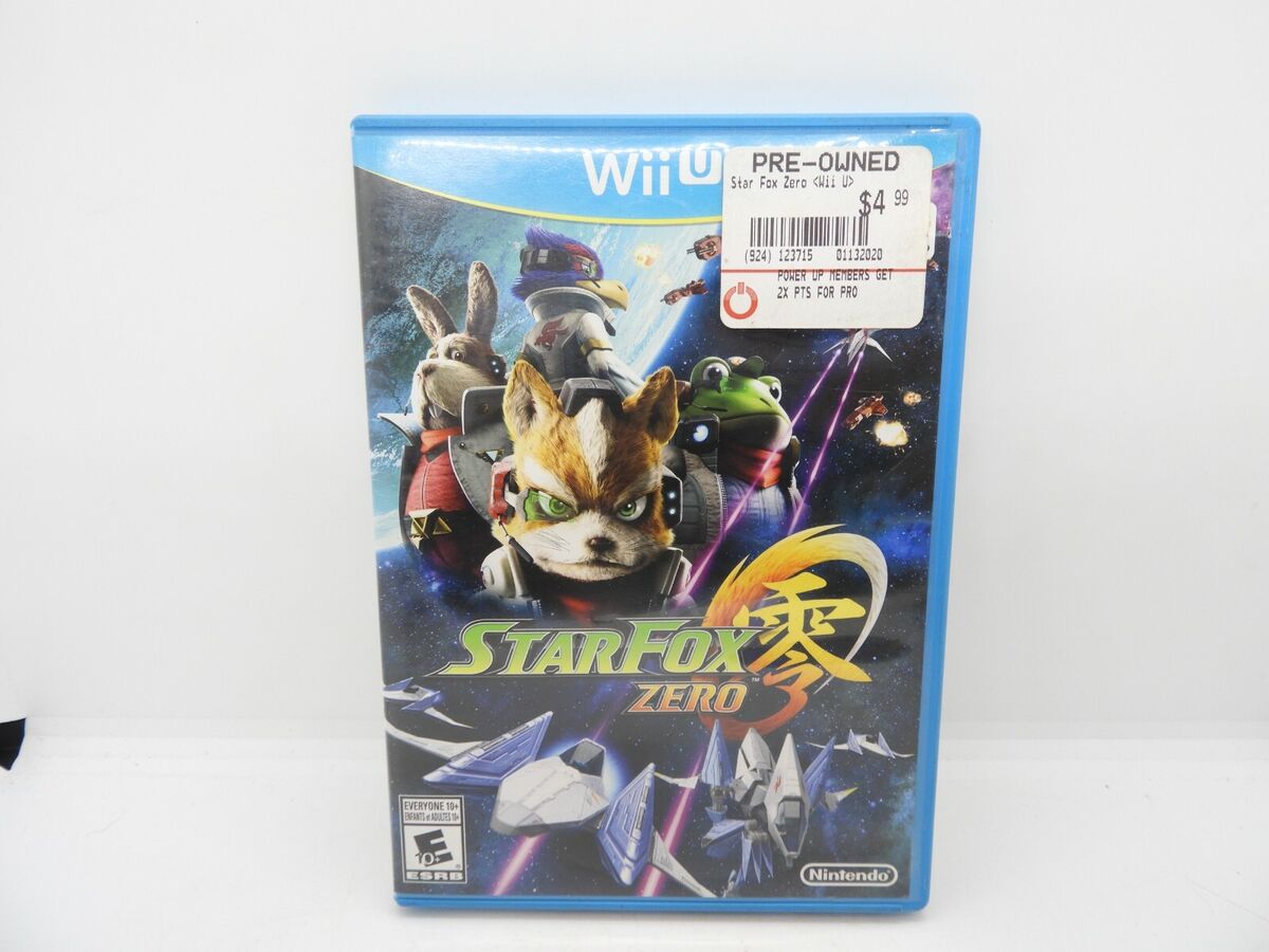 STAR FOX ZERO 3 NINTENDO Wii U GAME #