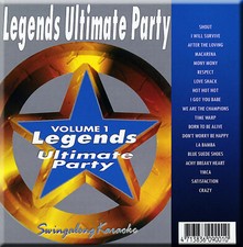 Ultimate Party Karaoke Vol 1 Most Requested CDG From Legends. New Original with