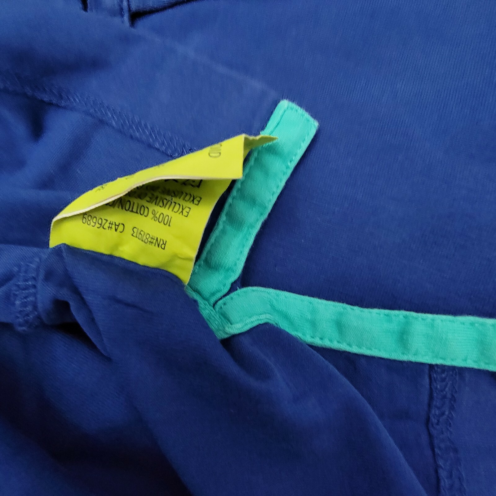 Robert Graham Polo Solid Blue 3 Button Short Slee… - image 8