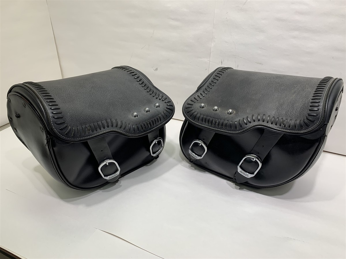 Harley-Davidson 2007- 17 Fatboy Leather Saddlebags 88306-07 | eBay