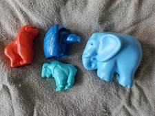vintage fisher price zoo animals 4p