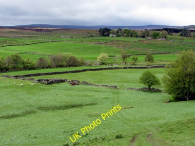 Photo 6x4 Fields above South Tyne near Low Sillyhall Leadgate/NY7043  c2015