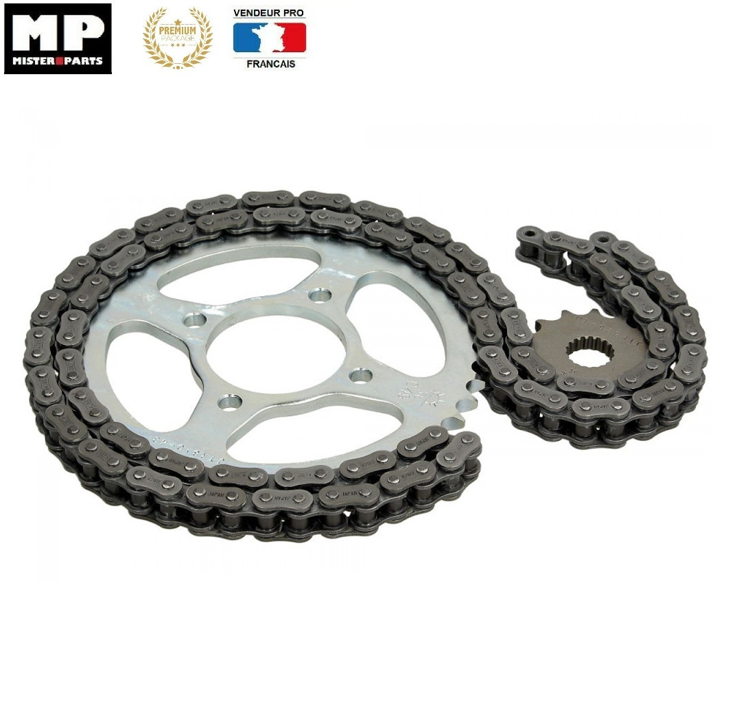 Kit chaîne Honda Varadero 1000 de 1999 à 2012 avec transmission 525 hyper renforcée 47x16