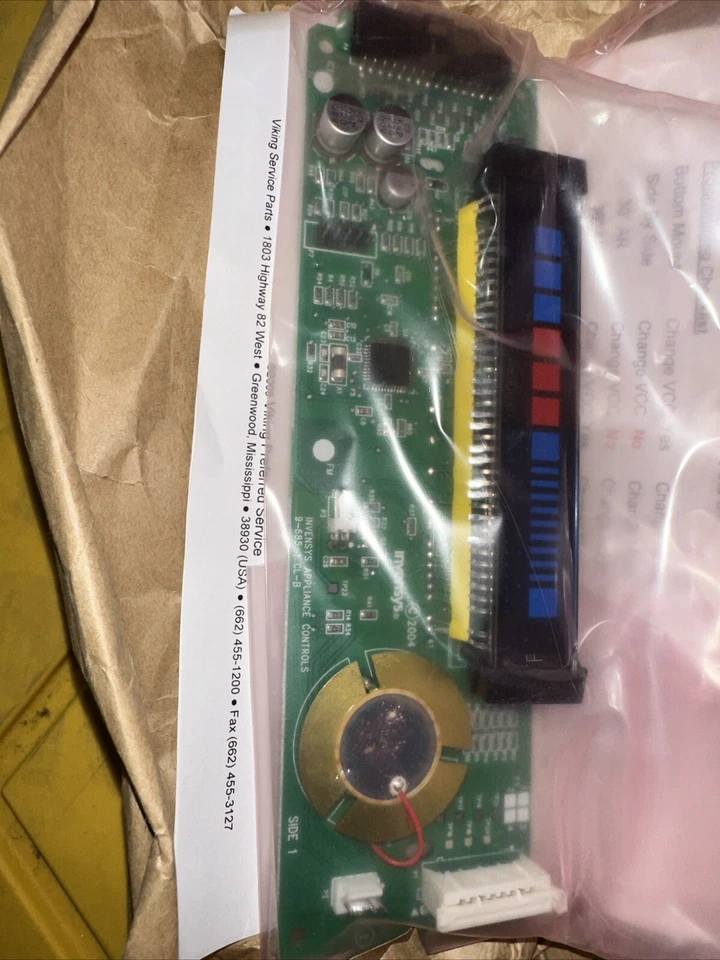 Placa de control de baja tensión OEM Viking PE070728 TOTALMENTE NUEVA | WH3 Foto 3 de 4