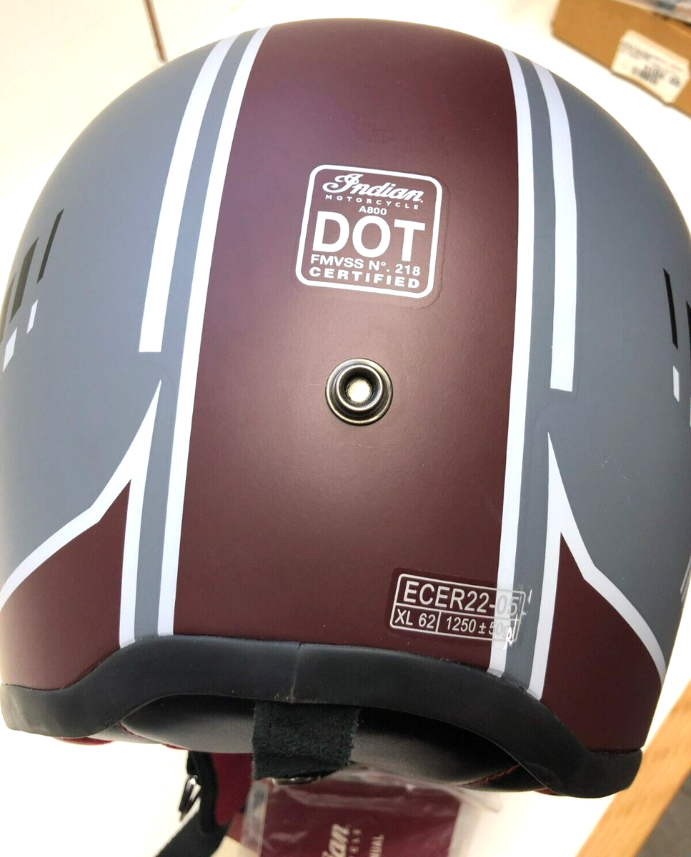 OEM GENUINE INDIAN MOTORCYCLE SPORT FULL FACE HELMET Matte Gray